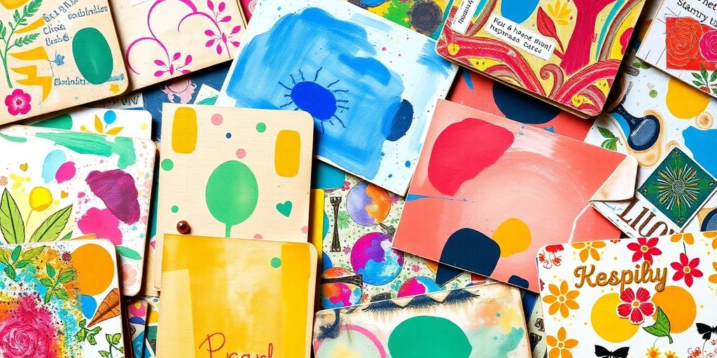 DIY-Projekte: Eigene Kunstpostkarten gestalten