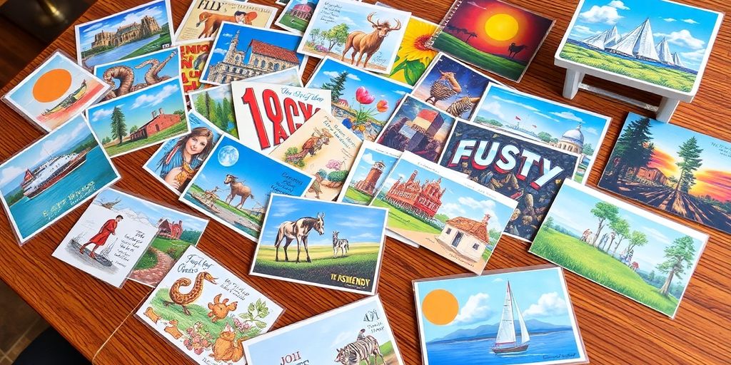 Kunstbildung durch Postkarten: Einzigartige Lehrmittel