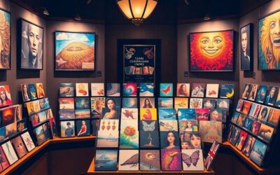 Die faszinierenden Galerien der Kunstpostkarten