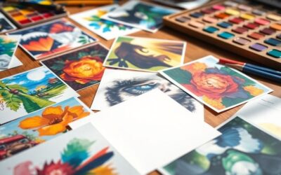 Lernen, wie man Kunstpostkarten professionell druckt
