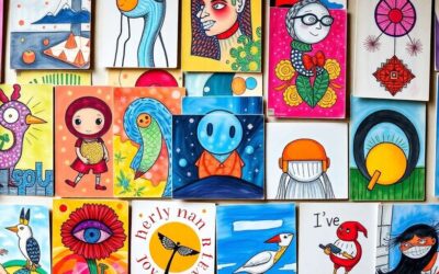 Kunstpostkarten mit Charakter: Einzigartige Designs entdecken