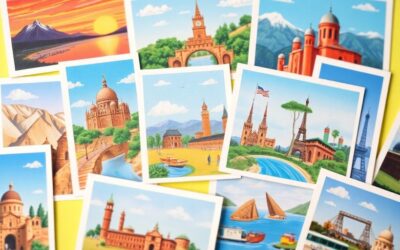Kunstpostkarten als Reiseandenken: Eine schöne Erinnerung