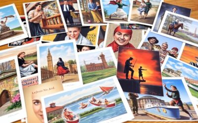 Ein Blick in die Vergangenheit: Die Geschichte der Kunstpostkarten